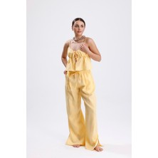 Gaca Collection Selina Sarı Gece/gündüz Alt-Üst Takım