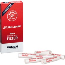 Maison Luré Pipo Filtresi 9mm Kömürlü , 10'lu Paket, Temiz ve Nefes Alabilir