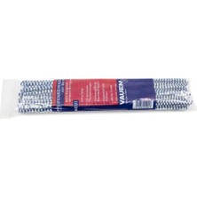 Maison Luré Pipo Temizleme Çubuğu 50 Adet 30CM Konik Spiral Pamuklu Temizleme Fırçası, Mavi/beyaz