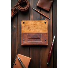 Maison Luré Tütün Saklama Kutusu Deri Tütün Kesesi, Cüzdan, 17X8.5 Cm, Özel Dikişli, Şık ve Kullanışlı