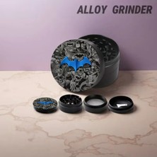 Maison Luré Pipo Aksesuarı 4 Katmanlı 50MM Çelik Grinder Mıknatıslı Kesici Bıçaklar