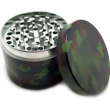 Maison Luré Pipo Aksesuarı Kamuflaj Desenli 52 mm Öğütücü Parçalayıcı Herbal Baharat Tütün