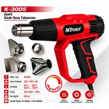NT K-3005 Ayarlı Sıcakhava Tabancası