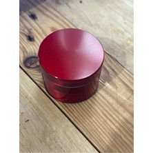 Maison Luré Pipo Aksesuarı 50MM Çaplı Çok Katmanlı Baharat Öğütücü, Mıknatıslı Kapaklı, Şık Tasarım