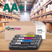 tonermax Hp 207A Cmyk Muadil Toner Seti Aa Plus / Color Laserjet Pro M255 / M282 / M283 / W2210A / W2211A / W2212A / W2213A