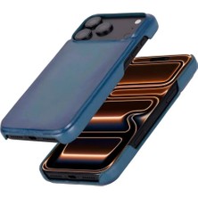 Toronata Ventura iPhone 18 Pro Max 6.9" Hakiki Deri Magsafe Uyumlu Kılıf - Mavi