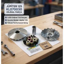 EAYMOTO Tvs Jupiter 125 Orijinal Ön Varyatör Komple (KL070030) - Ön Debriyaj Takımı Arasmto