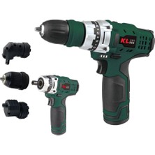 Maison Luré Akülü Vidalama 10.8VOLT/2.0AH Li-Ion Prof. Matkap KLNM1020S