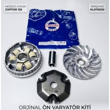 Orijinal Tvs Jüpiter 125 Ön Debriyaj Varyatör Seti KL070030 Yüksek Performans Supermto