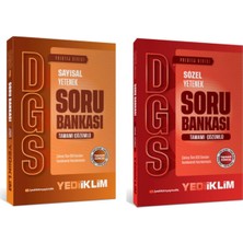 Yediiklim Yayınları Yediiklim 2027 DGS Sayısal - Sözel Yetenek Tamamı Çözümlü Soru Ba