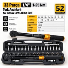NT Tork Anahtarlı S2 Bits Crvlokma Seti