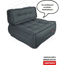Maison Luré Sandalye Minderi Sırtlı Minder Koltuk Iskandinav Tarzı Ergonomik Sırtlıklı Oturma Minderi 80