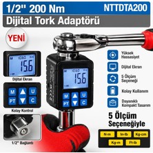 NT 1/2 200 Nm Dijital Tork Adaptörü