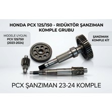 EAYMOTO Honda Pcx 125 Komple Şanzıman Seti Sadece 2023-2024 Uygun Dişli Grubu Takım Arasmto