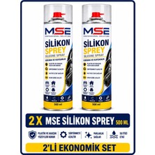Mse Silikon Sprey 2 Adet 500 ml