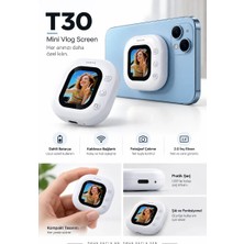 2. 0 Inç Kablosuz Selfie Ekranı Dahili Bataryalı