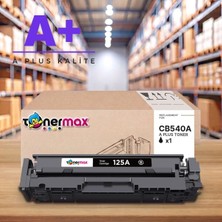 tonermax Hp 125A CB540A Siyah Muadil Toner A Plus / Color Laserjet CP1215 / CP1515 / CM1312