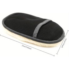 Mikrofiber Yün Araba Yıkama Eldiveni - Çizmez ve Yüksek Emici