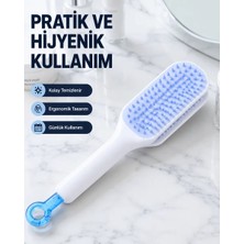 Otomatik Temizlemeli Saç Fırçası – Ergonomik Tasarım, Masaj Etkili, Elektriklenmeyi Önleyici