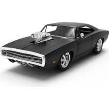 aklow akyoleticaret 1:16 1970 Dodge Charger R/t Sesli ve Işıklı Uzaktan Kumandalı Araba