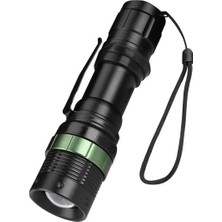 Black WT-037-ŞARJLI Zoomlu Acil Durum Feneri