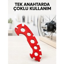Çoklu Bisiklet Anahtarı 6 7 8 9 10 11 12 13 14 15 16 17 mm Tamir Aparatı