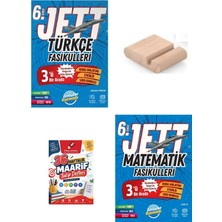 Ünlüler Karması 6.sınıf Türkçe Matematik Jett Fasikülleri Maarif Müfredatı+Maarif Defteri+Telefon Tutucu