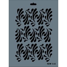 aklow akyoleticaret Rich New Seri N-141 Stencil 35X25 cm