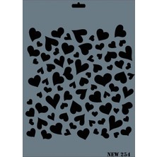 aklow akyoleticaret Rich New Seri N-254 Stencil 35X25 cm