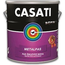 aklow akyoleticaret Casati Metalpas Pas Önleyici Boya Altın 0,75 Litre