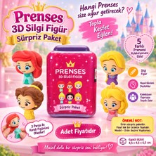 Oyunca Princess Puzzle Palz 3D Silgi Figür Sürpriz Paket