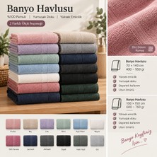 Liyana Home %100 Pamuk Banyo Havlu Set /12 Adet / Çok Renkli / 100 x 150