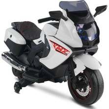 aklow akyoleticaret Babyhope 438A Akülü Motor 12V Beyaz XMX-316