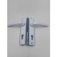 aklow akyoleticaret Pvc Yale Kapı Kolu Elit Beyaz