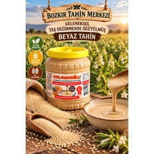 Bozkır Tahin Dünyası Bozkır Tahin Merkezi Taş Değirmen Beyaz Tahin 1900 gr(koruyucu içermez &vegan)