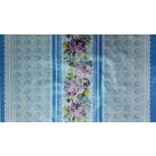 aklow akyoleticaret Florista Lisa Mavi Masa Örtüsü 1 Metre