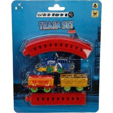 aklow akyoleticaret Kurmalı Raylı Mini Tren Seti 11 Parça