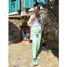 Ali Butik Mint Yeşili Havuç Pantolon
