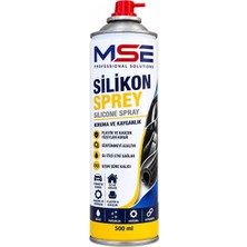 Mse Koşu Bandı Spreyi, Silikon Plastik Kauçuk Fitil  Bakım Spreyi 500ML
