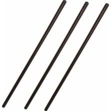 aklow akyoleticaret Mum Sıcak Silikon Siyah 6,2 mm 30 cm 3 Adet