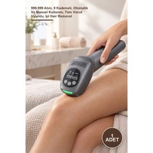 Yenilig 1 Adet Ipl Buz Lazer Epilasyon Cihazı – 999.999 Atım, 9 Kademeli, Otomatik ve Manuel Kullanım, Tüm Vücut Uyumlu, Ipl Hair Removal