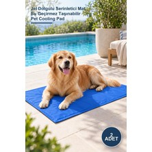 Yenilig 2 Adet Evcil Hayvan Soğutucu Yatak Mat – Jel Dolgulu Serinletici Mat, Su Geçirmez Taşınabilir Pet Cooling Pad