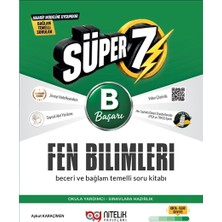 Nitelik Yayınları Nitelik 7.sınıf (8) Süper Fen Bilimleri Beceri ve Bağlam Temelli Soru Kitabı