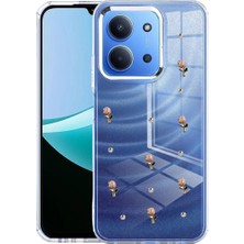 Just Cheap Store Xiaomi Redmi 15C 4g Uyumlu Fiyonk Desenli Kapak - Desen 6