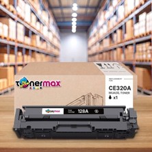 tonermax Hp Color Laserjet CP1525N CE320A Siyah Muadil Toner Çipli