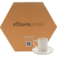 Just Cheap Store Kutahya Semazen Yaldızlı 12PRC Kahve Takımı 1 Adet