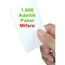 Perkotek 1000 Adet 1. Sınıf Mifare Kart – Kartlı Geçiş ve Pdks Uyumlu