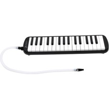 Hepeğitim 32 Tuşlu Bez Çantalı Siyah Melodika (Yedek Ağızlıklı)