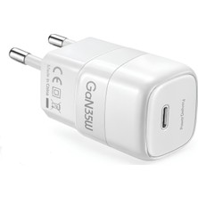 Boğazören iPhone Şarj Cihazı 35W Gan Type-C Hızlı Şarj Adaptörü iPhone 15 15 Pro Max 16 16 Pro Max 17 17 Pro 17 Pro Max Uyumlu