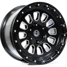 Black Wolf 571 18X9.0 5X120 Et+20 Matte Black